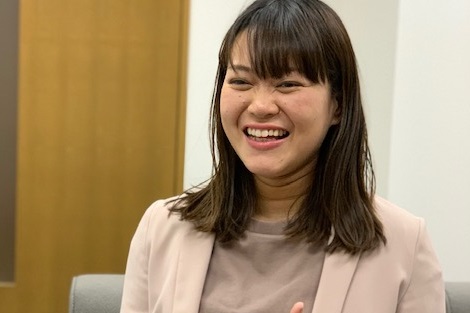 人事担当 平木果林(ひらきかりん)さん